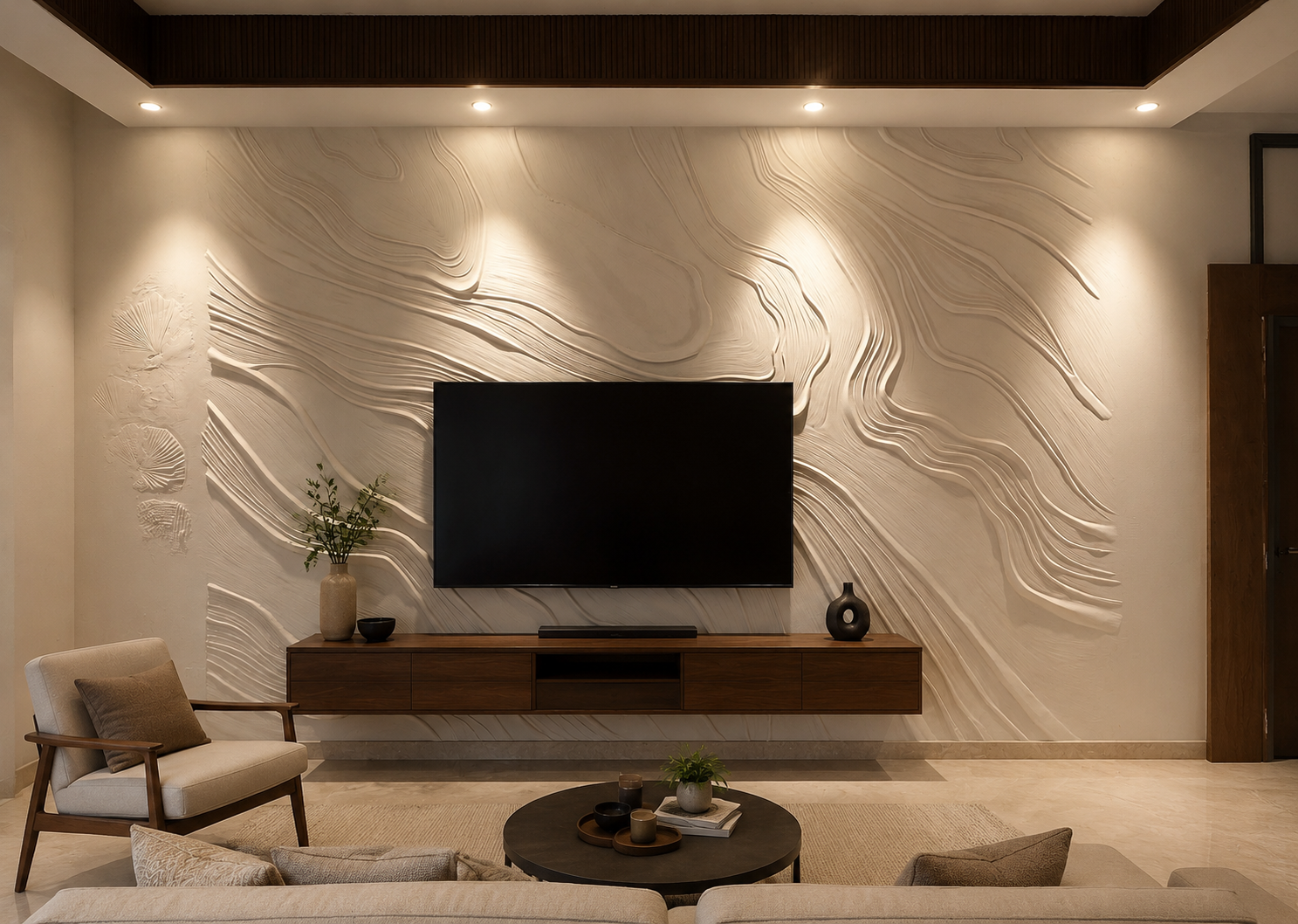 Interior space before redesign